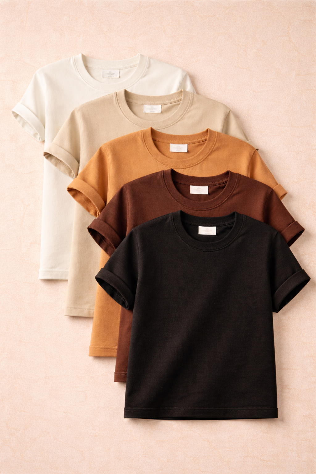 Premium nude-tone tees